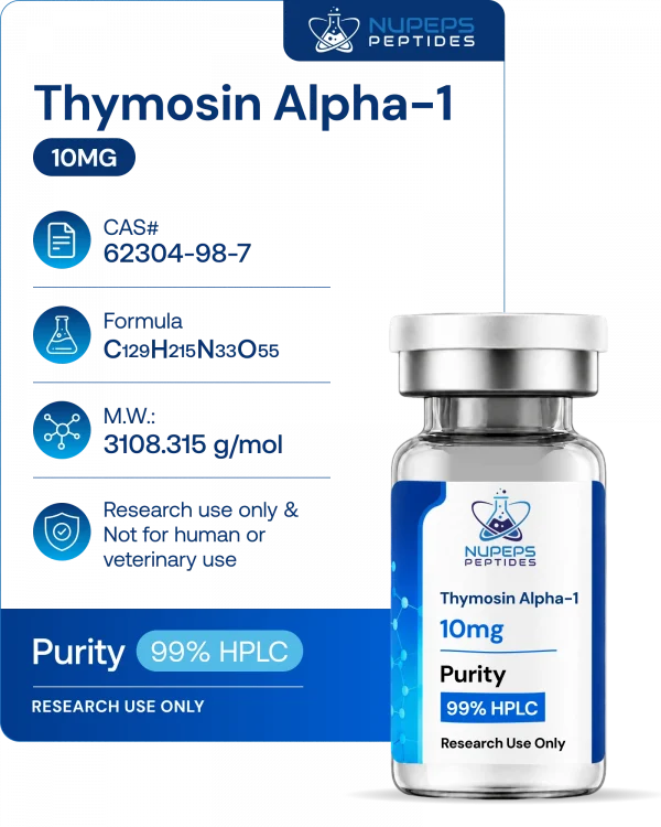 THYMOSIN ALPHA-1 10MG